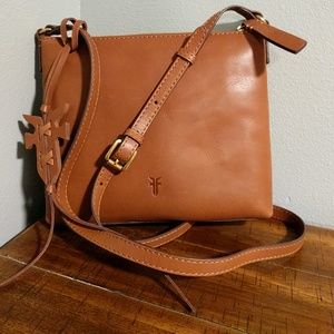 NWT Frye Carson Leather Crossbody Bag
